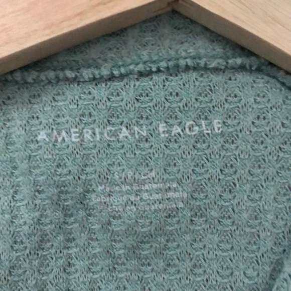 AMERICAN EAGLE waffle knit long sleeve - Picture 3 of 4